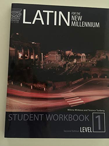 Latin for the New Millennium. Student Workbook Level 1.