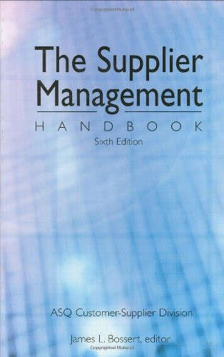 Supplier Management Handbook