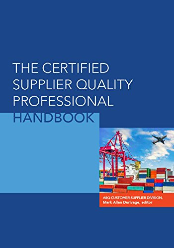 Certified Supplier Quality Professional Handbook