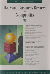 Harvard Business Review on Nonprofits