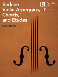 Berklee Violin Arpeggios Chords and Etudes - book with online audio