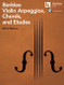 Berklee Violin Arpeggios Chords and Etudes - book with online audio