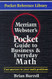 Merriam-Webster's Pocket Guide to Business and Everyday Math - Pocket