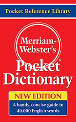 Merriam-Webster's Pocket Dictionary Newest Edition