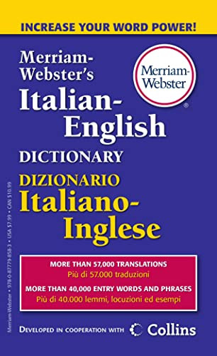 Merriam-Webster's Italian-English Dictionary - English Italian
