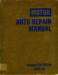 Motor Auto Repair Manual Vintage Edition 1935-53