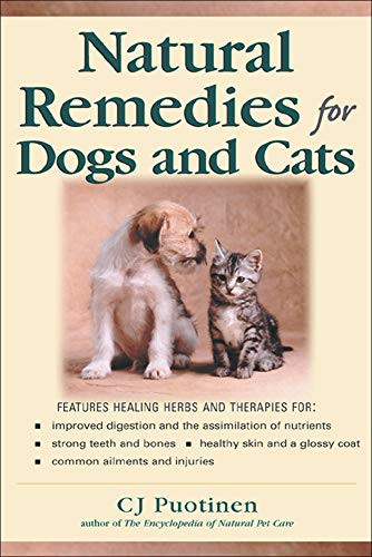 Natural Remedies For Dogs And Cats