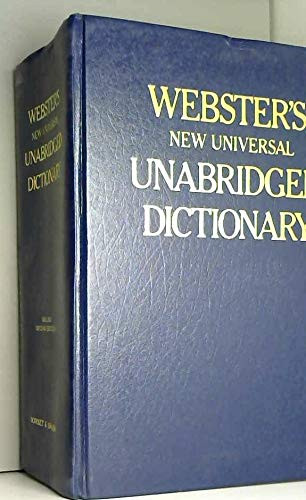 Webster's New Universal Unabridged Dictionary