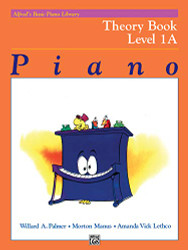 Alfred's Basic Piano Library Theory Bk 1A - Alfred's Basic Piano