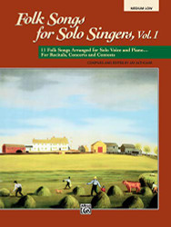 Folk Songs for Solo Singers volume 1
