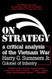 On Strategy: A Critical Analysis of the Vietnam War