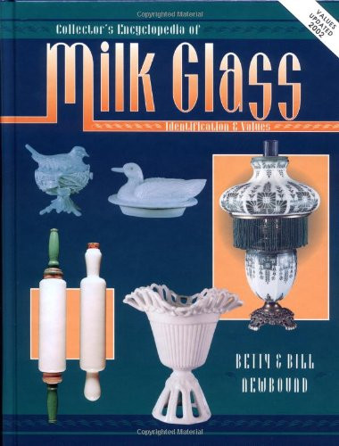 Collectors Encyclopedia Of Milk Glass Identification/Values