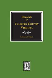 Culpeper County Virginia Records of.