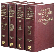 Vincent's Word Studies in the New Testament (4 Volume Set)