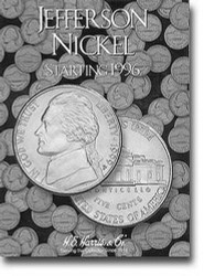 Jefferson Nickels Folder Starting 1996