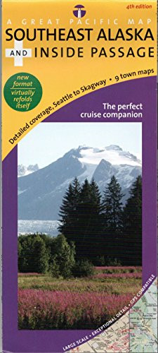 Southeast Alaska's Inside Passage Recreation Map & Cruise Guide