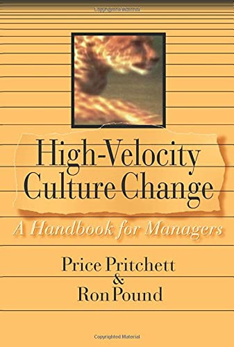 High Velocity Culture Change: A Handbook for Managers