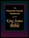 Proper Name Version of the King James Bible