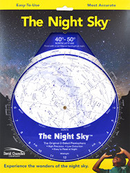 Night Sky 40-50 Degrees (Large) Star Finder