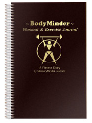 BODYMINDER Workout and Exercise Journal (A Fitness Diary)