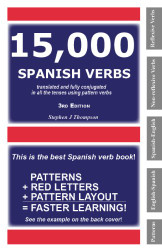 15000 Spanish Verbs Translated and Fully Conjugated in All the Tenses