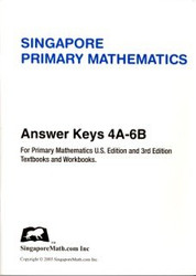 Singapore Primary Mathematics Answer Key for U.S. Edition and Levels