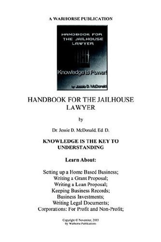 HANDBOOK FOR JAILHOUSE LAWYERS