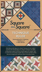 Mini Square in a Square Technique Ruler