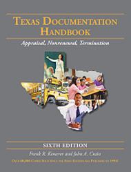 Texas Documentation Handbook Appraisal Nonrenewal Termination