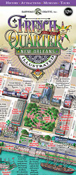 New Orleans French Quarter Illustrated Map