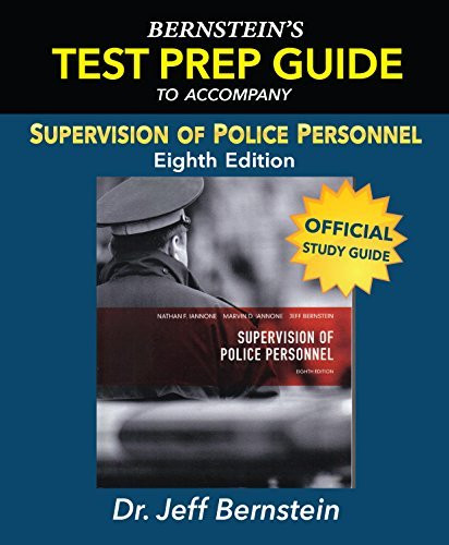 Supervision of Police Personnel Study Guide