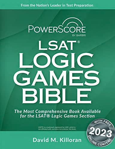 PowerScore LSAT Logic Games Bible (LSAT Prep)