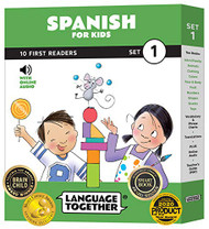 Spanish for Kids: First 10 Readers Book Pack with Online Audio