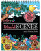 Blissful Scenes Adult Coloring Book - Features 50 Original Hand Drawn