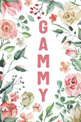 GAMMY: Gammy Notebook Cute Lined Notebook Gammy Gifts Pink Flower