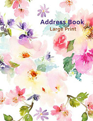 Address Book Large Print