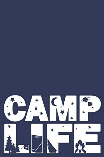 Camp Life: Blue Summer Camp Journal Sketchbook | Keepsake For Writing