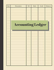 Accounting Ledger: Simple Ledger | Cash Book Accounts Bookkeeping