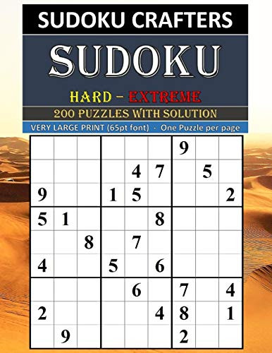 Mini Sudoku: Mini Sudoku - 200 Hard to Very Hard Puzzles 6x6 (book 3)  (Series #3) (Paperback) 