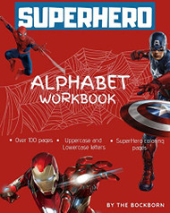 Superhero Alphabet Workbook: Letter Tracing