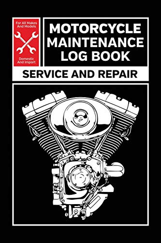 Motorcycle Maintenance Log Book