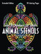 ANIMAL STENCILS Color By Number