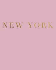 New York: A decorative book for coffee tables bookshelves