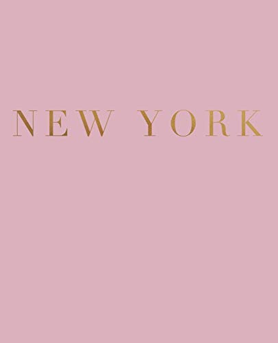 New York: A decorative book for coffee tables bookshelves