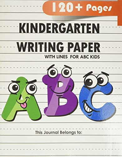 Kindergarten Writing Paper With Lines for ABC Kids by Creative