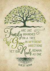 Family Reunion Guest Book - Family Roots
