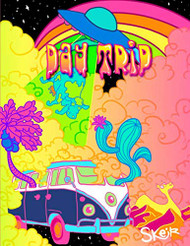 Day Trip: The Stoner's Psychedelic Coloring Book