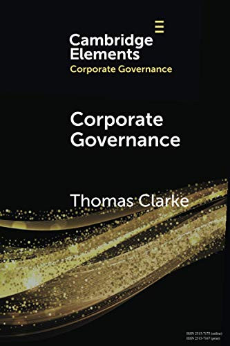 Corporate Governance (Elements in Corporate Governance)