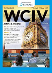 WCIV Volume 2 - with Review Cards and History CourseMate with eBook