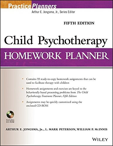 Child Psychotherapy Homework Planner (PracticePlanners)
